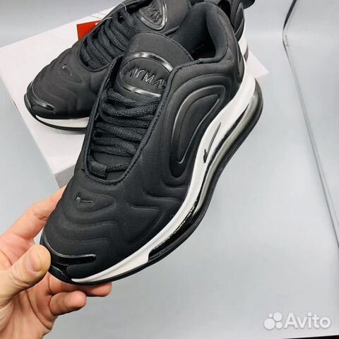 Кроссовки Nike Air Max 720 черные с белым Кроссовки Nike Air Max 720 черные с белым