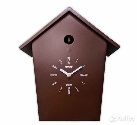 Настенные часы с кукушкой Sinix 504B темно-коричн Настенные часы с кукушкой Sinix 504B темно-коричн