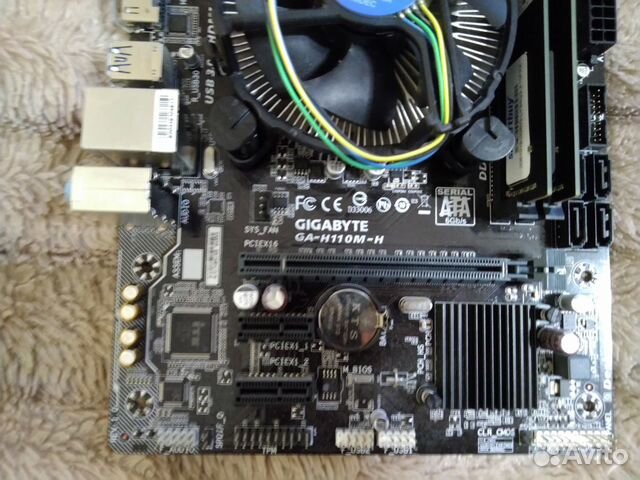 Сборка LGA 1151/8Gb DDR4/Pentium G4620
