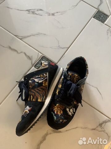 Кроссовки kenzo кеды размер 38 оригинал