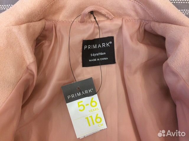 Куртка новая Primark р. 116 Куртка новая Primark р. 116