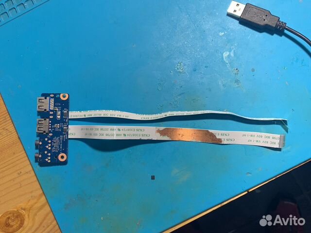 Плата usb aux + динамик. Для dns dexp w650 w670