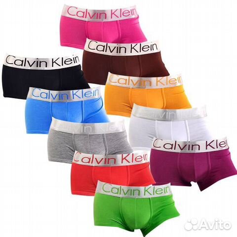 Трусы боксеры Calvin Klein Steel. Набор 5 шт