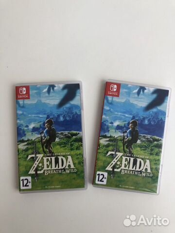 Игра Zelda breath of the wild для Nintendo Switch