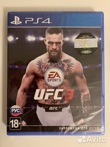 Игра UFC 3 для PS4 (Новая) Игра UFC 3 для PS4 (Новая)