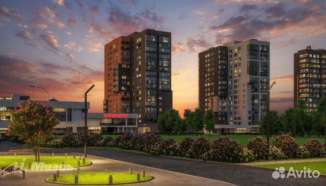 1-к квартира, 34.6 м², 9/17 эт.