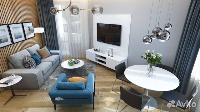 1-к квартира, 39.9 м², 3/21 эт.