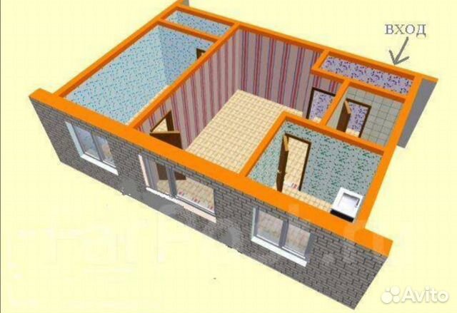 2-к квартира, 45 м², 3/5 эт. 2-к квартира, 45 м², 3/5 эт.