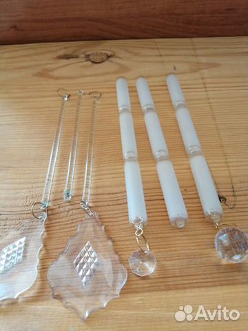 Трубочки и палочки к люстре