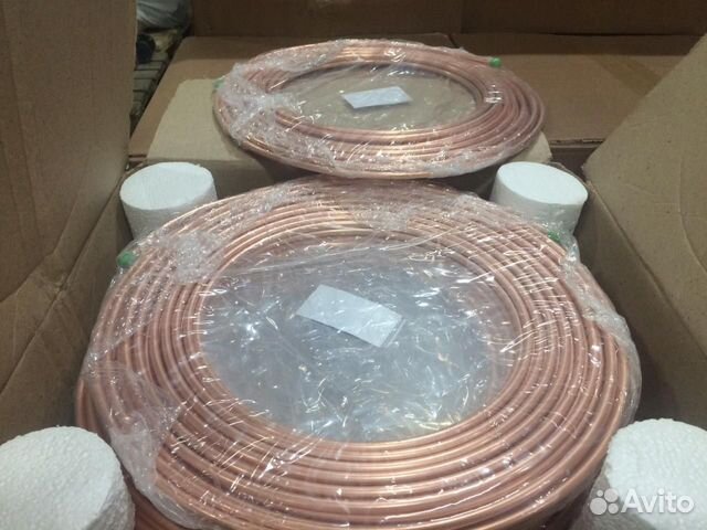 Медные трубы кондиционерные, тормозные