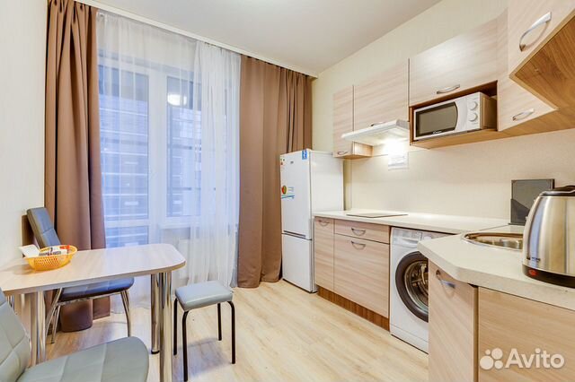

1-к. квартира, 38 м², 2 кровати
