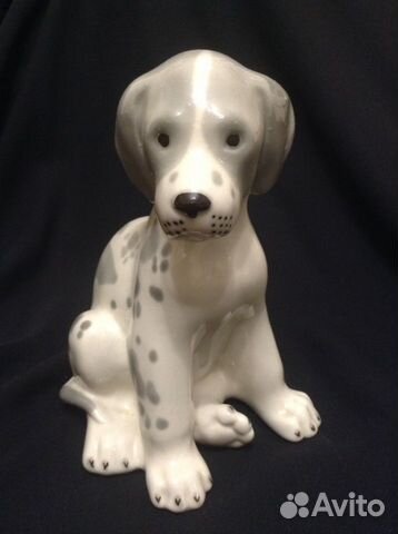 Статуэтка собака Щенок дога лфз