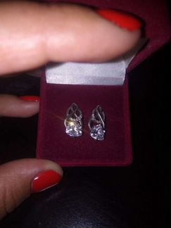 Серебряные серьги