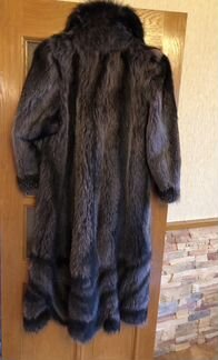 Шуба из енота