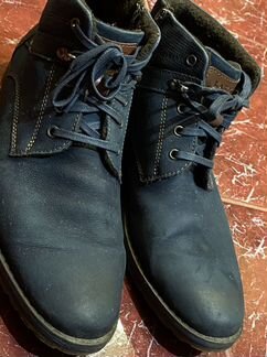 Ботинки осенние замшевые