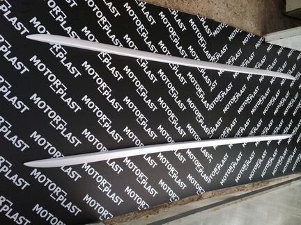 Накладки на пороги S-line Audi А4 B8 07-15г