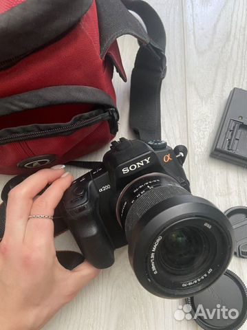 Фотоаппарат sony alpha 200