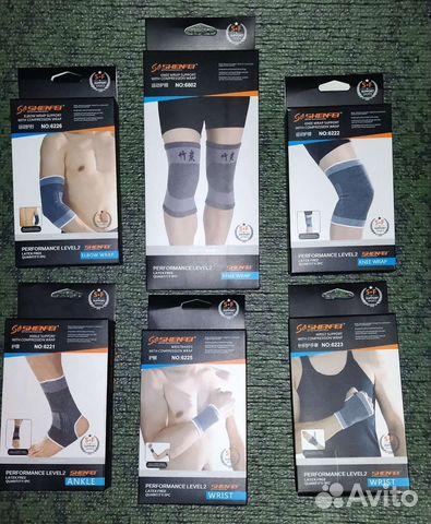 Бандаж на колено, голеностоп, кисть, запястье и др