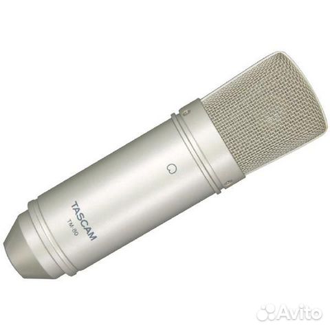 Студийный микрофон tascam TM-80 Silver