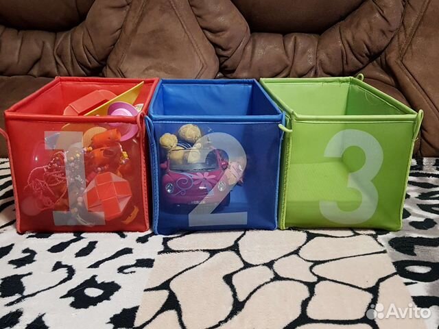 Ящики под игрушки Икеа