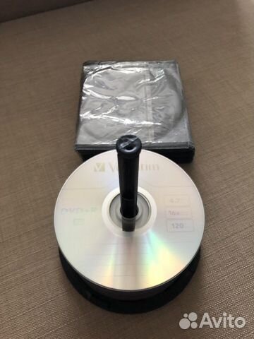 Оптический диск DVD-R verbatim 4.7гб 16x, 46шт., c