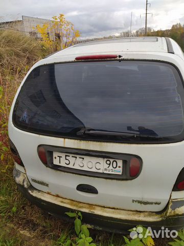 Крышка багажника рено меган сценик белая