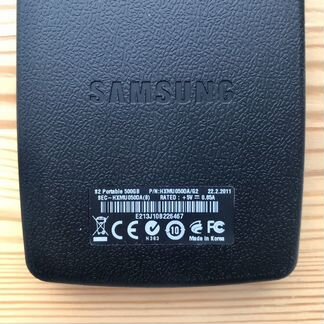 Внешний жесткий диск Samsung 500 gb