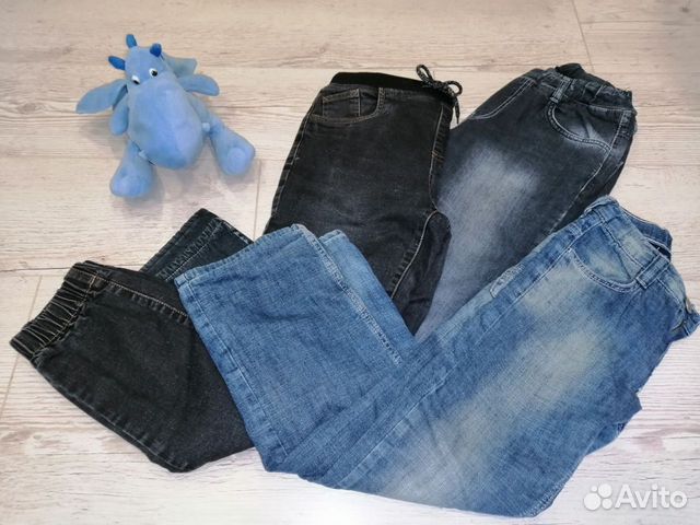 Джинсы утепленные на мальчика
