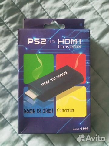 Hdmi PS2 адаптер новый