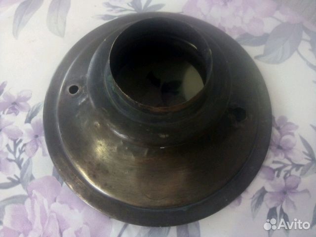 Крышка от старинного маленького самовара