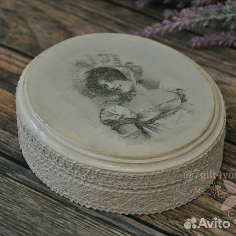 Шкатулка винтажная