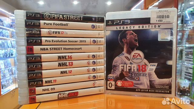 Спортивные Игровые диски на PS3