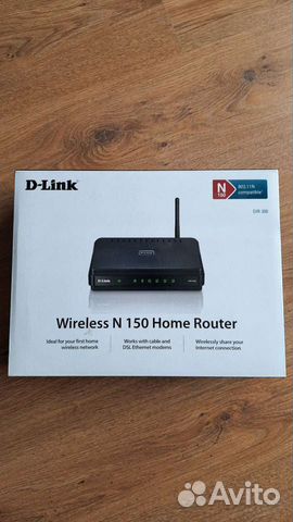 Wifi роутер маршрутизатор D-Link DIR/NRU 300