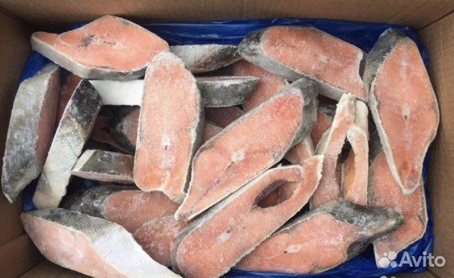 Стейки Кеты свежемороженые