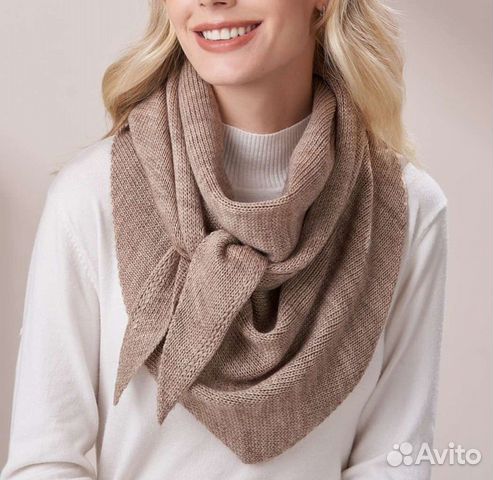 Вязаная косынка