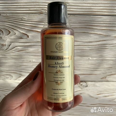 Шампунь Мёд и Миндаль Khadi Natural, 210 ml, Индия