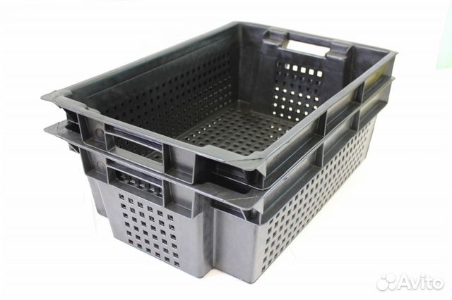 Ящик вкладываемый 600x400x200 (пластиковая тара)