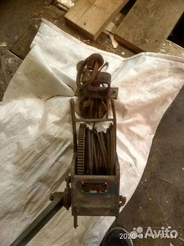 Лебедка ручная