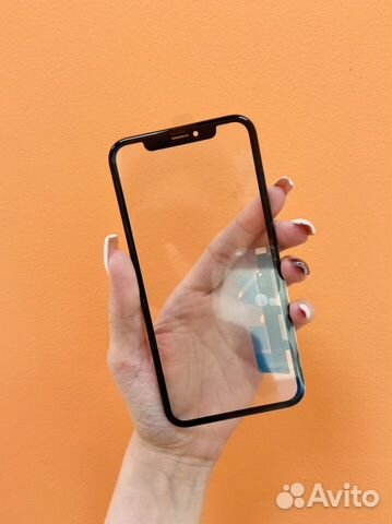 Стекло (тачскрин) iPhone XR + установка