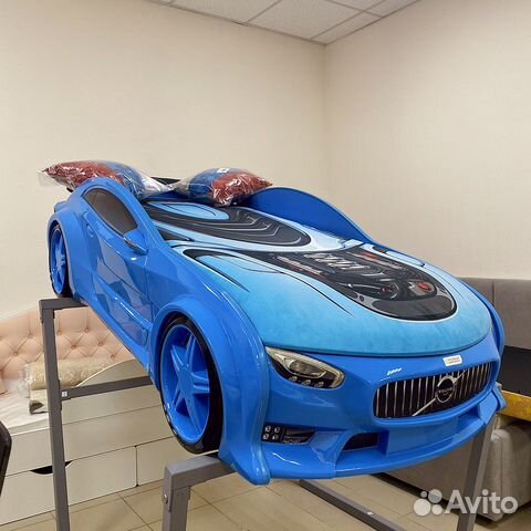 Детская кровать машина серия 