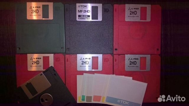Новые дискеты 7шт. L.PRO,TDK
