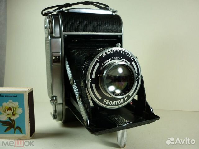 Фотоаппарат старинный Camera Folding 6x6 Franka