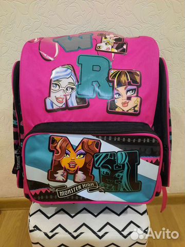 Рюкзак школьный для девочки. Monster High