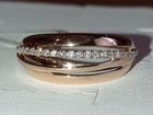 Золотое кольцо с бриллиантами объявление продам