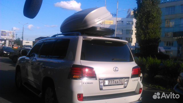 Багажник бокс на крышу Lexus LX 570 (2007-2012)