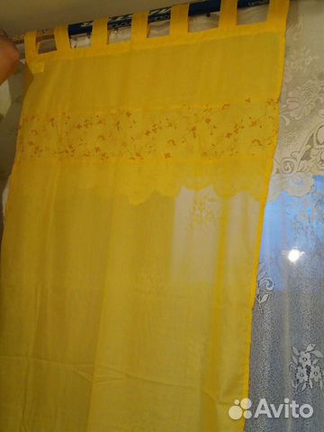 Шторы для кухни новые