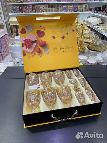 Набор бокалов новый