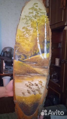 Картина из дерева ручная работа