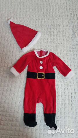 Новогодний костюм Санты р.68/возможен прокат