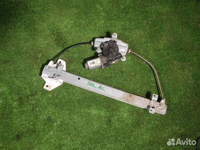 Стеклоподъемник задний левый Hyundai Solaris седан